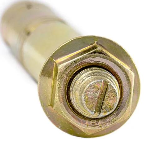 Анкер гільзовий, дворозпірний, гайка, цинк жовтий М8/12x120 уп 25 шт snapt - 334614