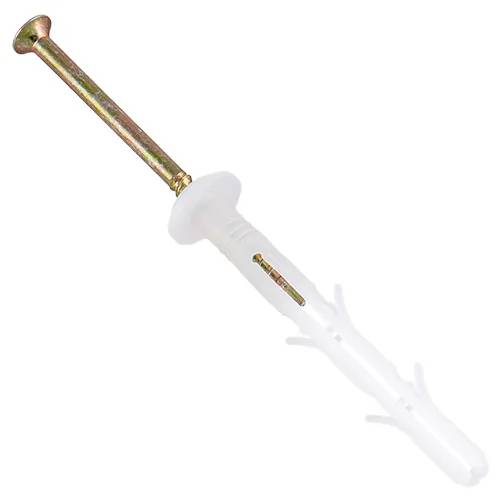 Дюбель ударний, подовжена зона розпору, комірець, нейлон 8x60 уп 100 шт snapt - 335848