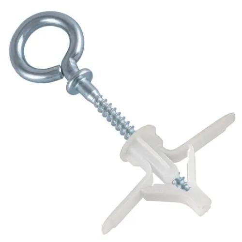 Дюбель для гiпсокартону Метелик, нейлон, O-подібний гак 10x40/3,5x64 уп 5 шт snapt - 336731