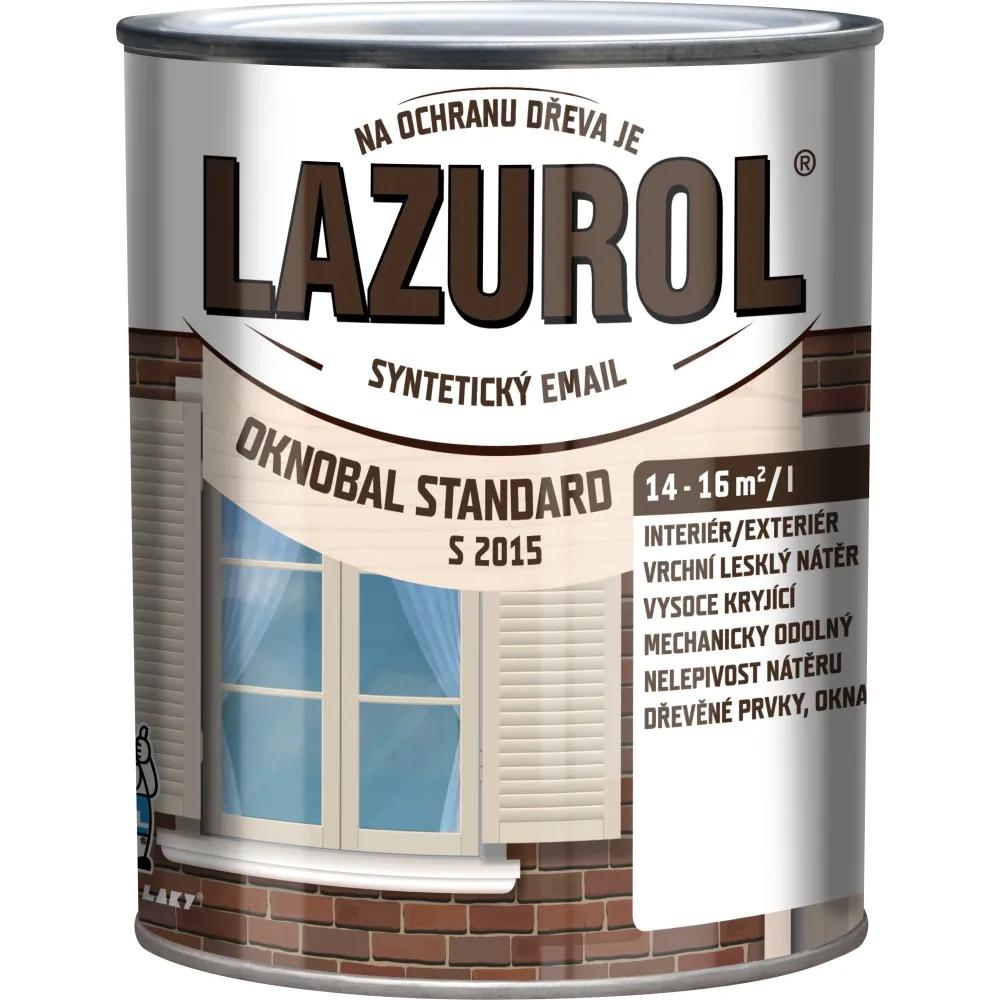 Краска для окон и дверей LAZUROL OKNOBAL STANDARD S2015, 0,6 л, белая, глянцевая - 337500