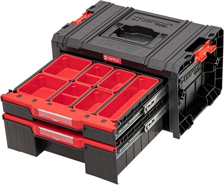 Ящик для інструментів, 18", 450x310x244, SYSTEM PRO Drawer 2 Expert, SKRQPROD2E2CZAPG001, QBRICK - 349501