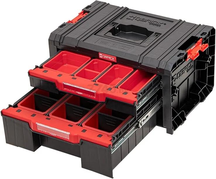 Ящик для інструментів, 18", 450x310x244, SYSTEM PRO Drawer 2 Expert, SKRQPROD2E2CZAPG001, QBRICK - 349502