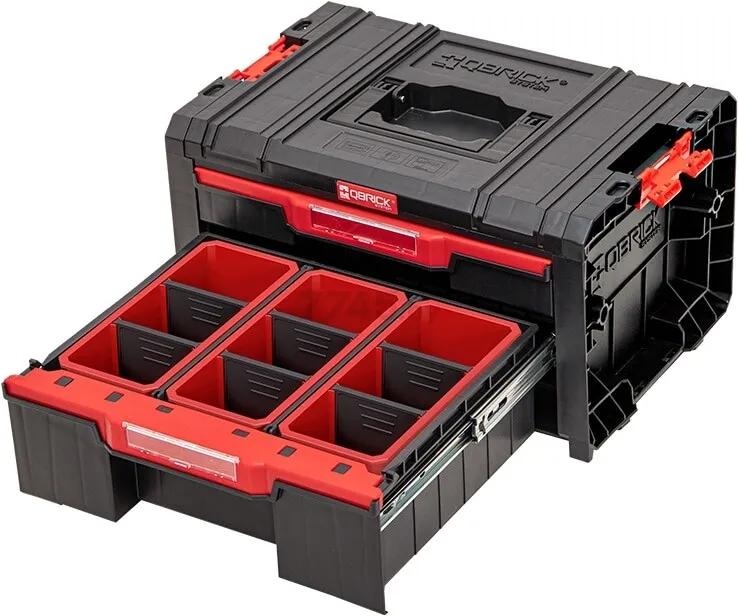 Ящик для інструментів, 18", 450x310x244, SYSTEM PRO Drawer 2 Expert, SKRQPROD2E2CZAPG001, QBRICK - 349503