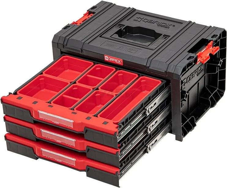 Ящик для інструментів, 18", 450x310x244, SYSTEM PRO Drawer 3 Expert, SKRQPROD3E2CZAPG001, QBRICK - 349511