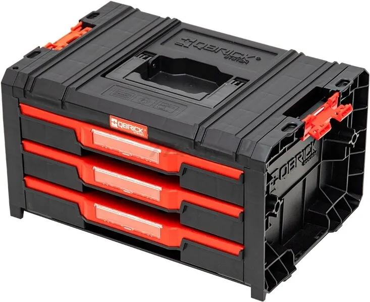 Ящик для інструментів, 18", 450x310x244, SYSTEM PRO Drawer 3 Expert, SKRQPROD3E2CZAPG001, QBRICK - 349514