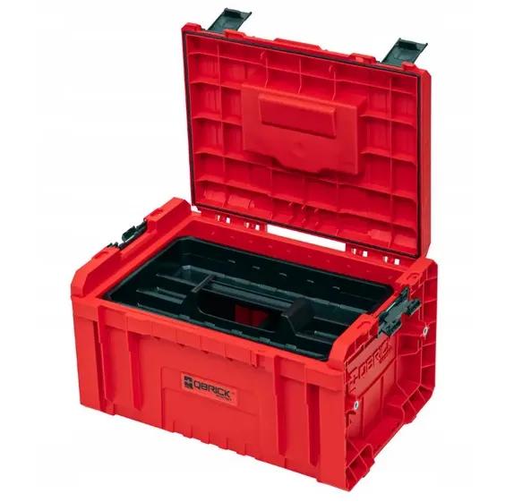 Ящик для инструментов, 18", 450x331x240, SYSTEM PRO Toolbox Red, SKRQTBPRO2CCZEPG001, QBRICK - 349525
