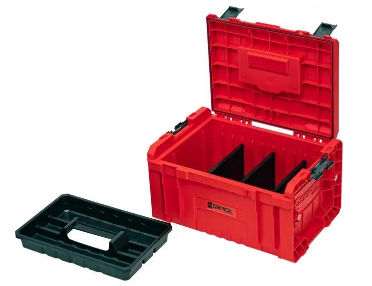Ящик для инструментов, 18", 450x331x240, SYSTEM PRO Toolbox Red, SKRQTBPRO2CCZEPG001, QBRICK - 349526