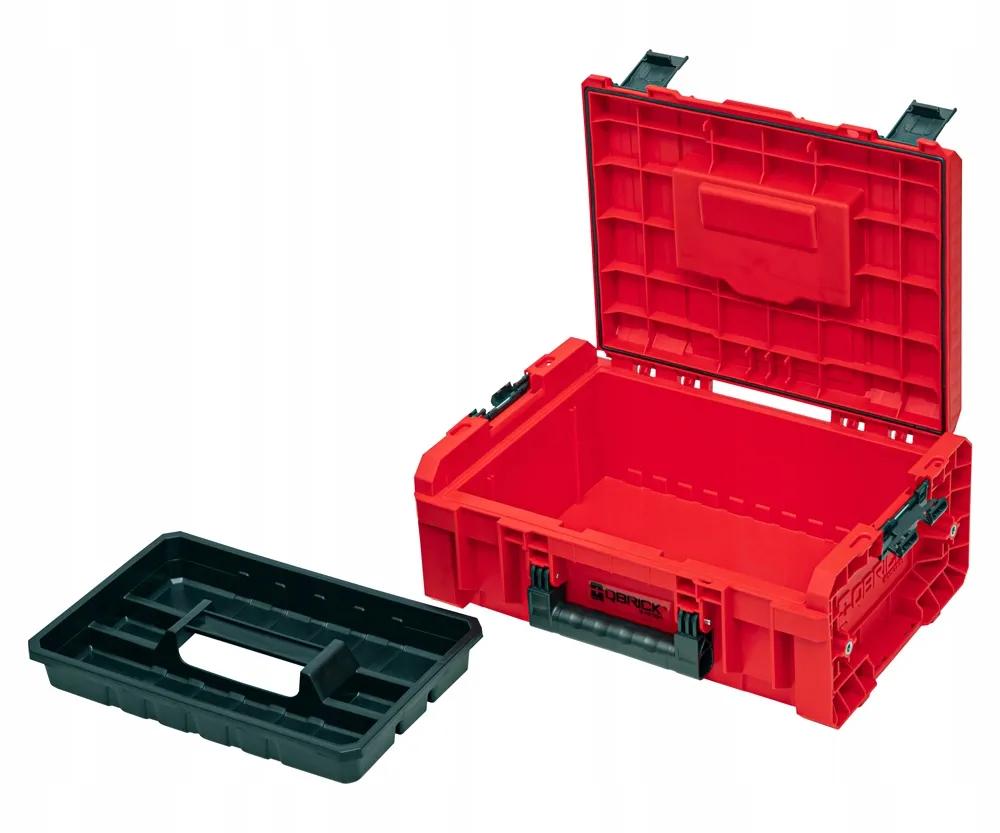 Ящик для інструментів, 18", 450x332x171, SYSTEM PRO Technician Case Red, SKRQSPTC2CCZEPG001, QBRICK - 349531