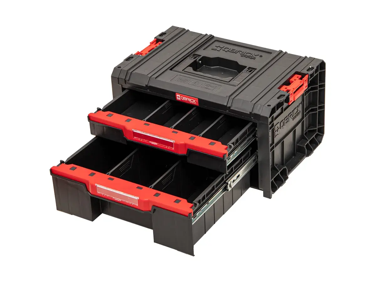 Ящик для инструментов, 18", 450x310x244, SYSTEM PRO Drawer 2 Basic, SKRQPROD2B2CZAPG001, QBRICK - 349556