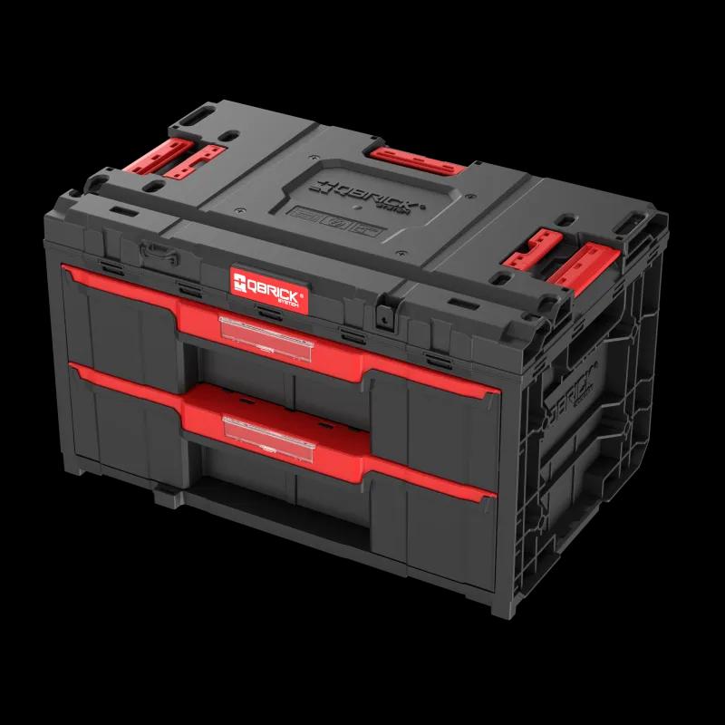 Ящик для інструментів, 23", 587x380x340, SYSTEM One Drawer 2 Toolbox 2.0, SKRQONED2CZAPG001, QBRICK - 349627
