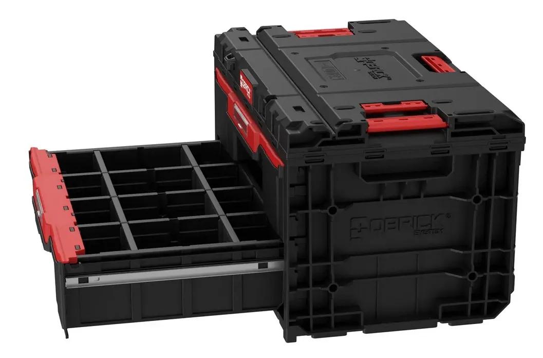 Ящик для інструментів, 23", 587x380x340, SYSTEM One Drawer 2 Toolbox 2.0, SKRQONED2CZAPG001, QBRICK - 349628