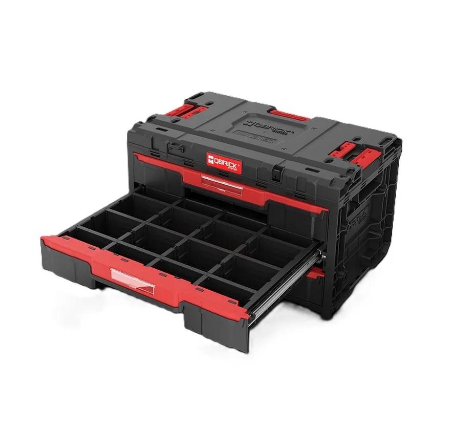 Ящик для инструментов, 23", 587x380x340, SYSTEM One Drawer 3 Toolbox 2.0, SKRQONED3CZAPG001, QBRICK - 349631