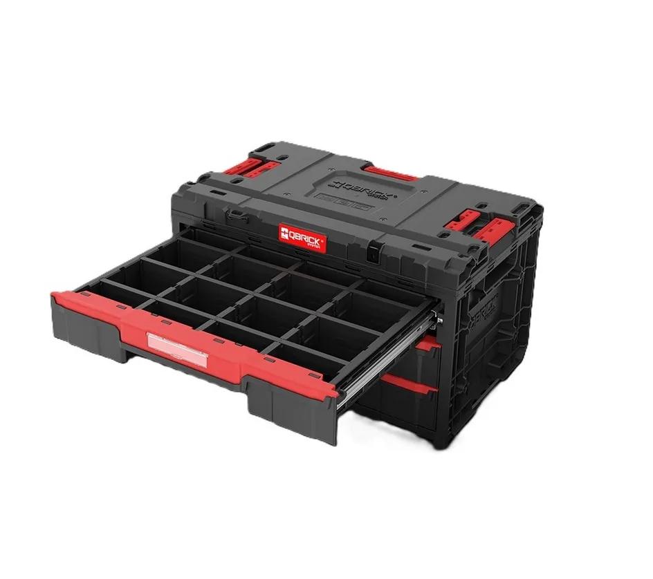 Ящик для инструментов, 23", 587x380x340, SYSTEM One Drawer 3 Toolbox 2.0, SKRQONED3CZAPG001, QBRICK - 349632