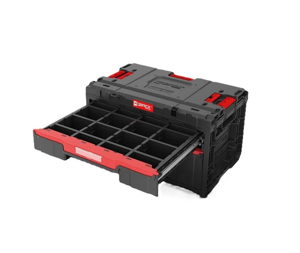 Ящик для инструментов, 23", 587x380x340, SYSTEM One Drawer 2 Plus Toolbox 2.0, SKRQONED2PCZAPG001, QBRICK - 349634