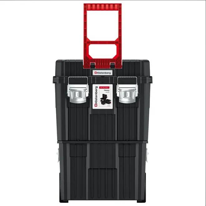 Ящик для інструментів на колесах, 18", 450x360x640 + ручка, HEAVY tool box, KHVWM, Kistenberg - 349691