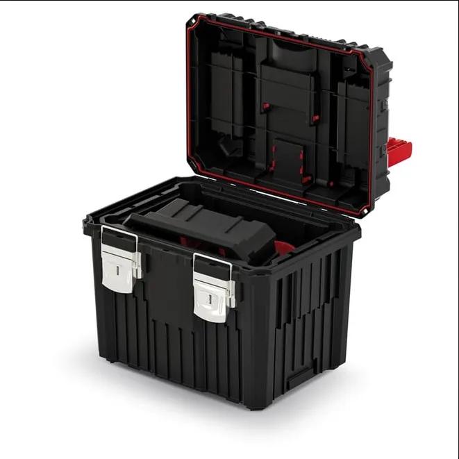 Ящик для інструментів на колесах, 18", 450x360x640 + ручка, HEAVY tool box, KHVWM, Kistenberg - 349696