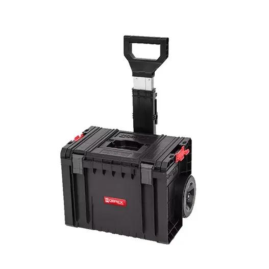 Ящик для інструментів на колесах, 18", 450x390x690, SYSTEM PRO Cart, SKRWQCPRO2CZAPG001, QBRICK - 349708