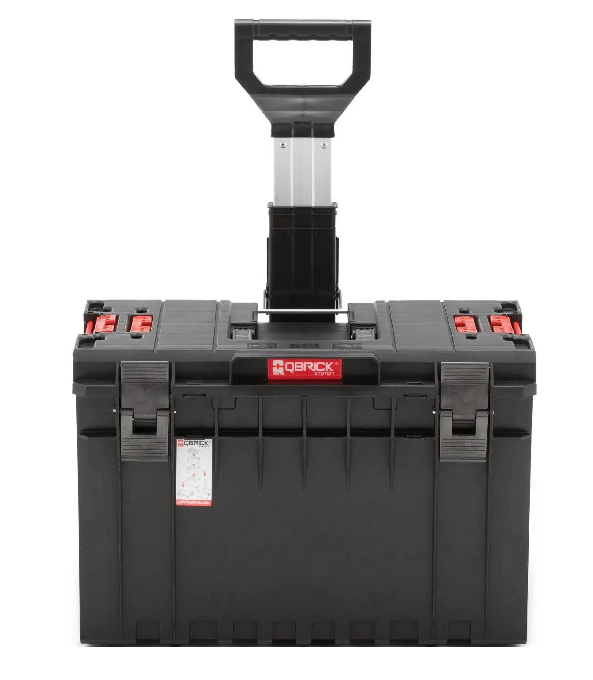 Ящик для инструментов на колесах, 23", 585x460x765, SYSTEM One Cart, SKRWQCARTONECZAPG001, QBRICK - 349750
