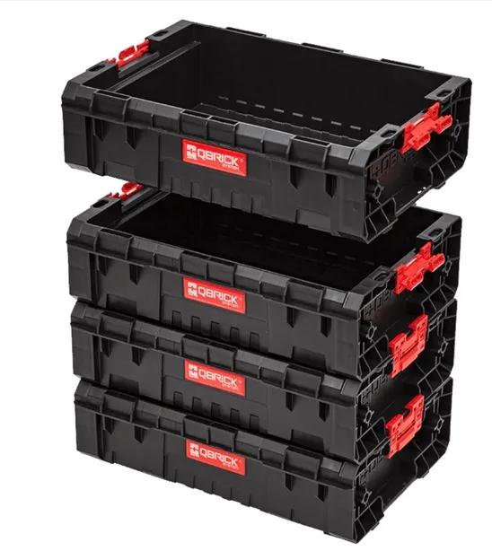 Відкритий ящик для інструментів, 18", 450x310x130, SYSTEM PRO Box 130, SKRQPROB1302CZAPG001, QBRICK - 349782