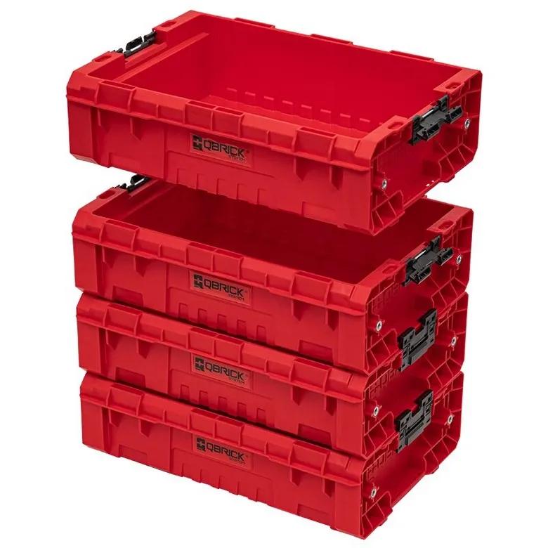 Відкритий ящик для інструментів, 18", 450x310x130, SYSTEM PRO Box 130 Red, SKRQPROB1302CZEPG001, QBRICK - 349785