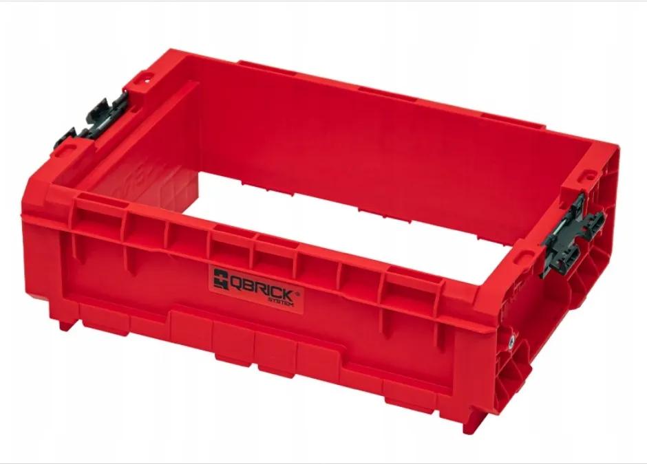 Відкритий ящик для інструментів, 18", 465x320x270, SYSTEM PRO Modular tray Red, Z259701PG001, QBRICK - 349793