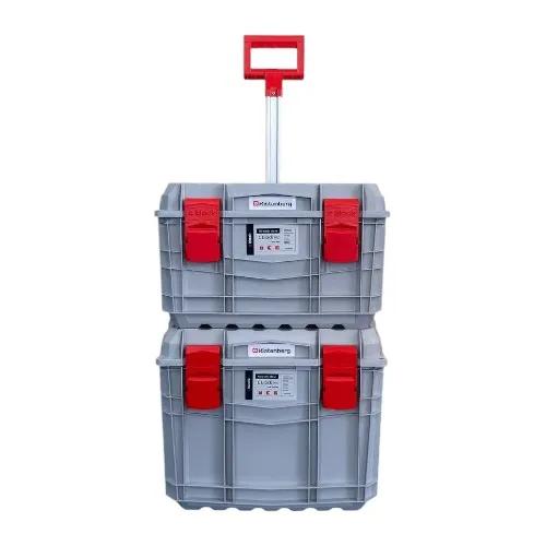 Набір ящиків для інструментів на колесах, 18", C Block SET, KXC-KS1, Kistenberg - 349808