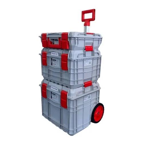 Набір ящиків для інструментів на колесах, 18", C Block SET, KXC-KS2, Kistenberg - 349810