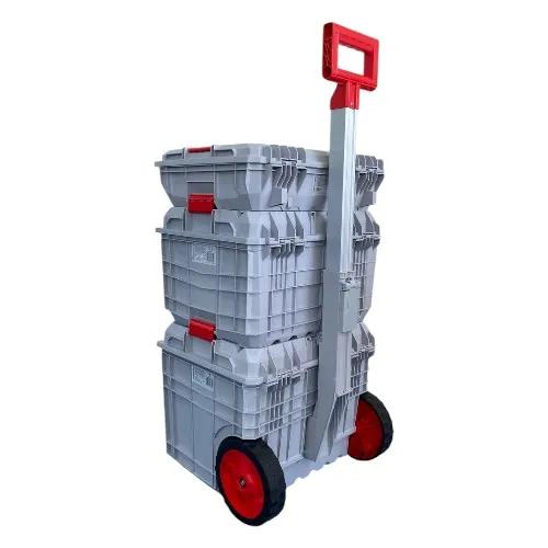 Набір ящиків для інструментів на колесах, 18", C Block SET, KXC-KS2, Kistenberg - 349812