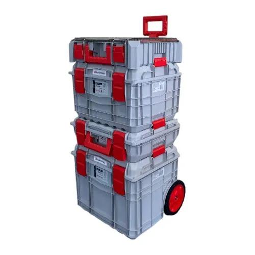 Набір ящиків для інструментів на колесах, 18", C Block SET, KXC-KS3, Kistenberg - 349813