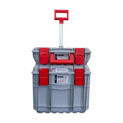 Набір ящиків для інструментів на колесах, 18", C Block SET, KXC-KS4, Kistenberg - 349817