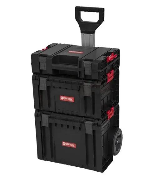 Набір ящиків для інструментів на колесах, 18", 450x390x705, SYSTEM PRO Set 1, Z254935PG001, QBRICK - 349831