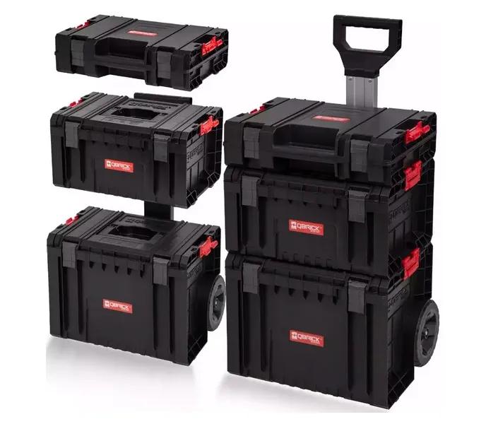 Набір ящиків для інструментів на колесах, 18", 450x390x705, SYSTEM PRO Set 1, Z254935PG001, QBRICK - 349836