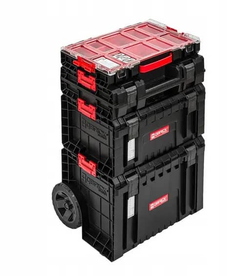 Набір ящиків для інструментів на колесах, 18", 450x390x785, SYSTEM PRO Set 3, Z255963PG001, QBRICK - 349848