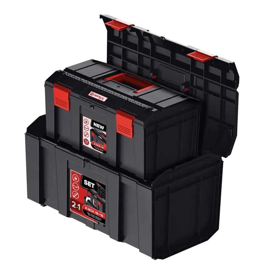 Набір ящиків для інструментів, 19"+16", 485x284x265, REGULAR R-Box, Z253990PG001, QBRICK - 349944