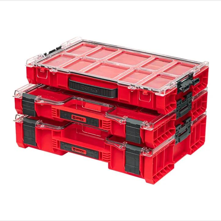 Органайзер для дрібних деталей, 18", 450x296x79, SYSTEM PRO Organizer 100 Red, ORGQPRO100CZEPG001, QBRICK - 350056