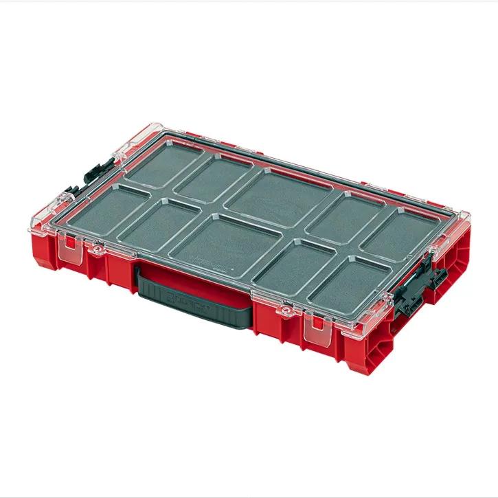 Органайзер для мелких деталей, 18", 450x296x79, SYSTEM PRO Organizer 100 MFI Red, ORGQPRO100FCZEPG001, QBRICK - 350070