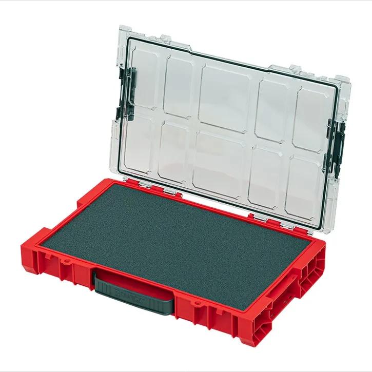 Органайзер для мелких деталей, 18", 450x296x79, SYSTEM PRO Organizer 100 MFI Red, ORGQPRO100FCZEPG001, QBRICK - 350071