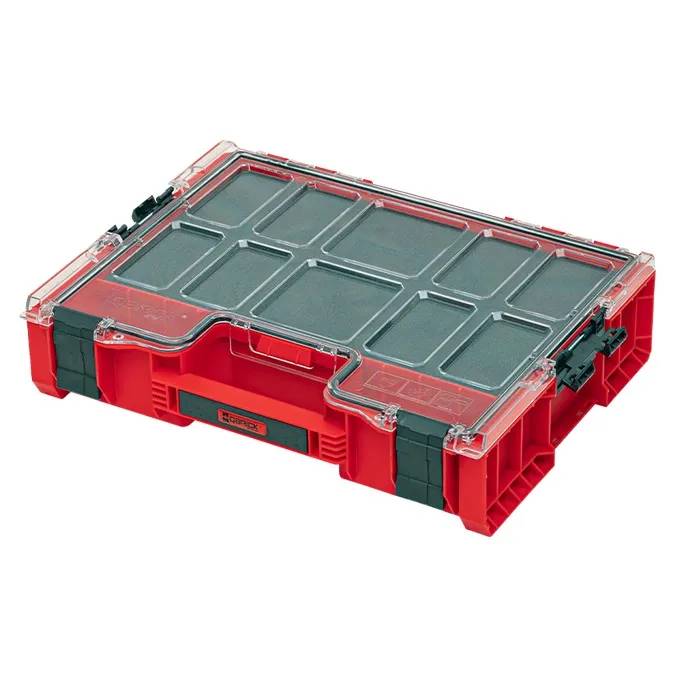 Органайзер для мелких деталей, 18", 450x360x110, SYSTEM PRO Organizer 300 MFI Red, ORGQPRO300FCZEPG001, QBRICK - 350078