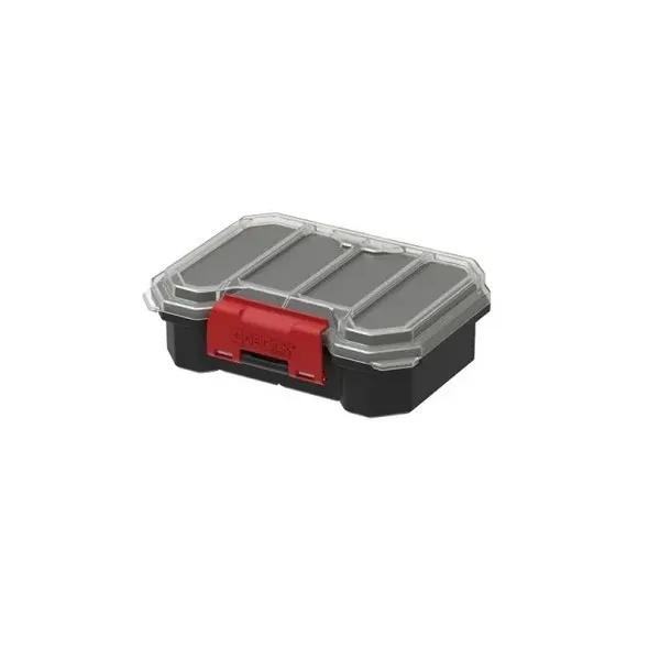 Органайзер для дрібних деталей, 6", 145x110x45, REGULAR Organizer Compact S Black, ORGQRCSCZAPG001, QBRICK - 350080