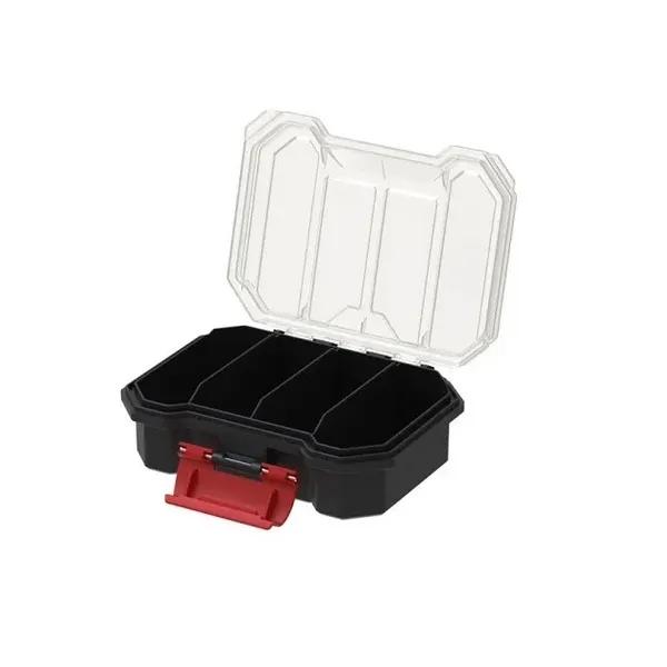 Органайзер для дрібних деталей, 6", 145x110x45, REGULAR Organizer Compact S Black, ORGQRCSCZAPG001, QBRICK - 350081