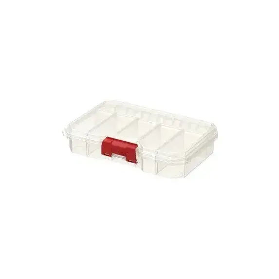 Органайзер для дрібних деталей, 9", 220x147x45, REGULAR Organizer Compact M Transparent, ORGQRCMTRAPG001, QBRICK - 350086