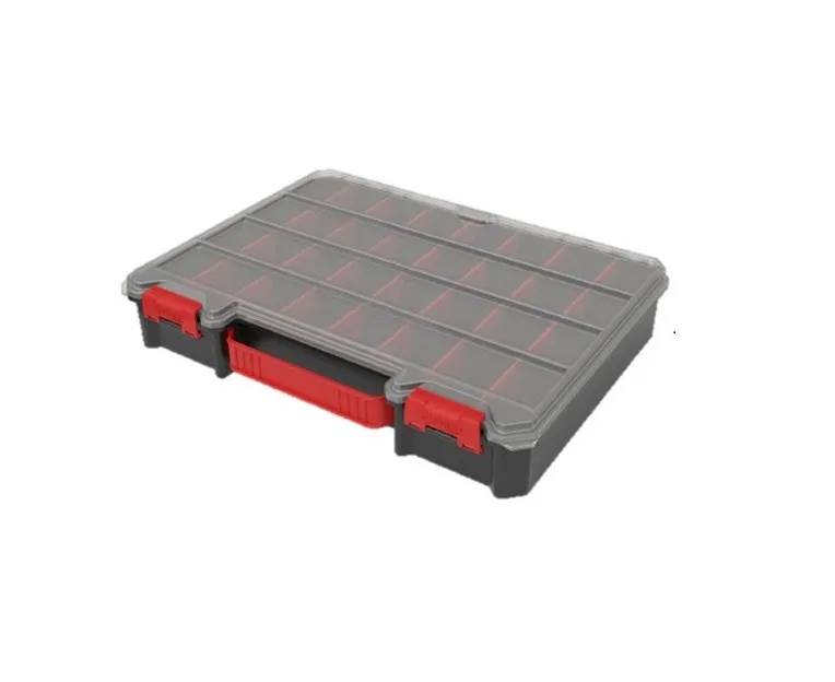 Органайзер для дрібних деталей, 15", 390x285x69, REGULAR Organizer Compact XL Black, ORGQRCXLCZAPG001, QBRICK - 350093