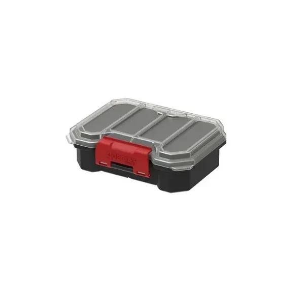 Органайзер для мелких деталей, 6", 145x110x65, REGULAR Organizer Compact S Plus Black, ORGQRCSPCZAPG001, QBRICK - 350096