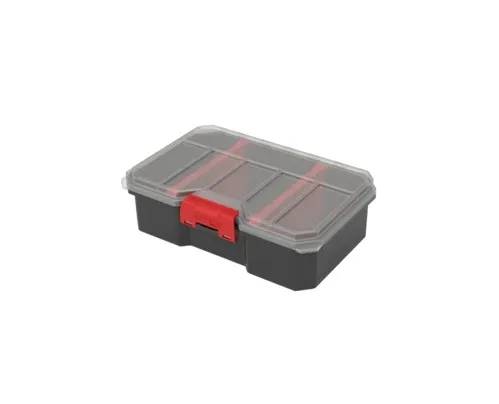Органайзер для дрібних деталей, 9", 220x147x65, REGULAR Organizer Compact M Plus Black, ORGQRCMPCZAPG001, QBRICK - 350100