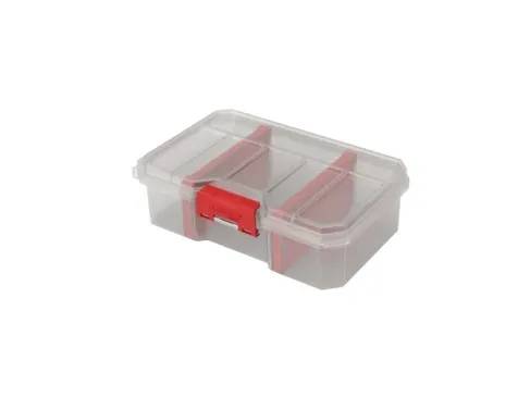 Органайзер для дрібних деталей, 9", 220x147x65, REGULAR Organizer Compact M Plus Transparent, ORGQRCMPTRAPG001, QBRICK - 350102