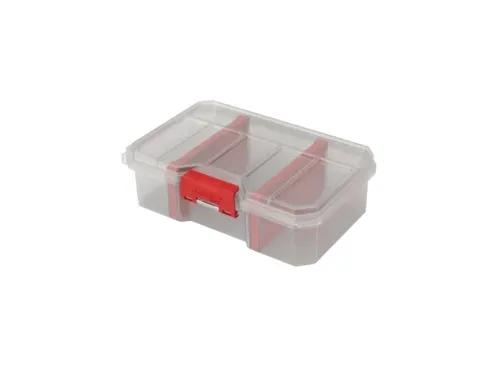 Органайзер для дрібних деталей, 9", 220x147x65, REGULAR Organizer Compact M Plus Transparent, ORGQRCMPTRAPG001, QBRICK - 350102
