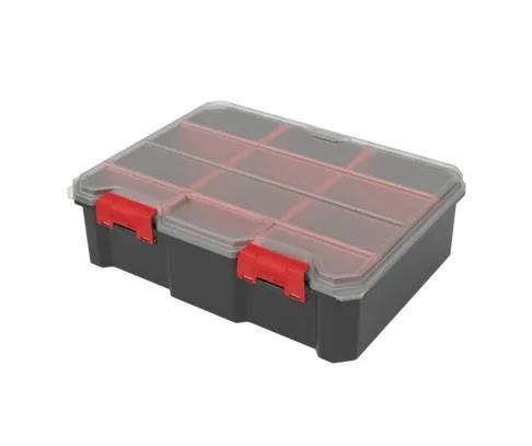 Органайзер для дрібних деталей, 11", 290x220x84, REGULAR Organizer Compact L Plus Black, ORGQRCLPCZAPG001, QBRICK - 350104