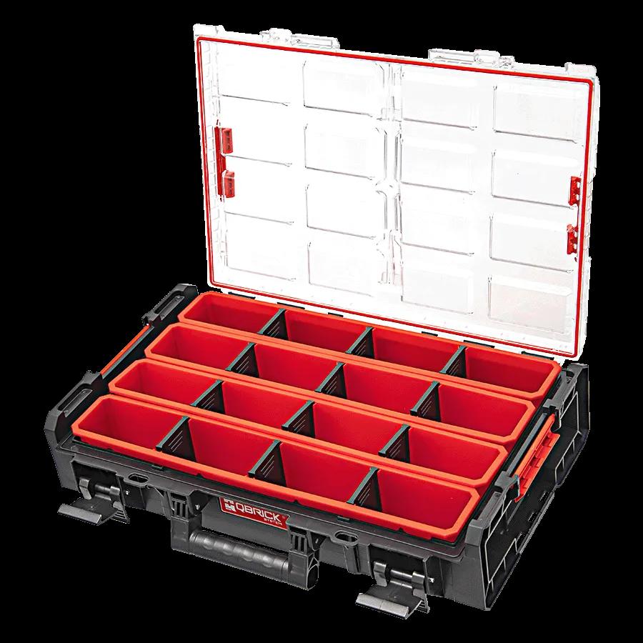 Органайзер для дрібних деталей, 23", 585x385x131, SYSTEM One Organizer XL 2.0 Long Bin, ORGQXL2LBCZAPG001, QBRICK - 350116