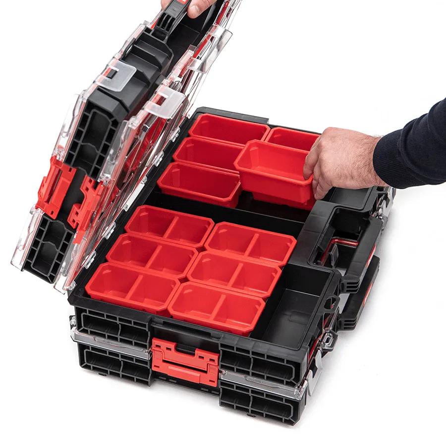 Органайзер для дрібних деталей, 21", 531x379x77, SYSTEM One Organizer L 2.0, ORGQL2CZAPG001, QBRICK - 350126