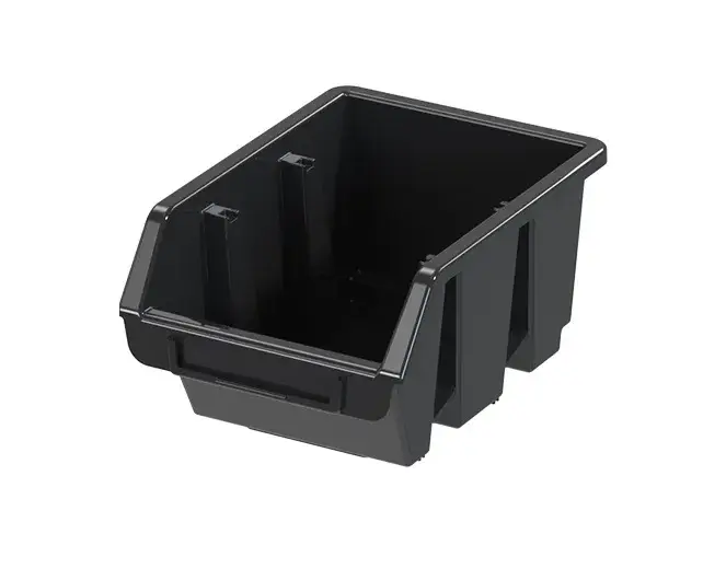 Емкость для хранения, черный, 123x192x90, REGULAR Ergobox 2,5, ERG25CZAPG001, QBRICK - 350220